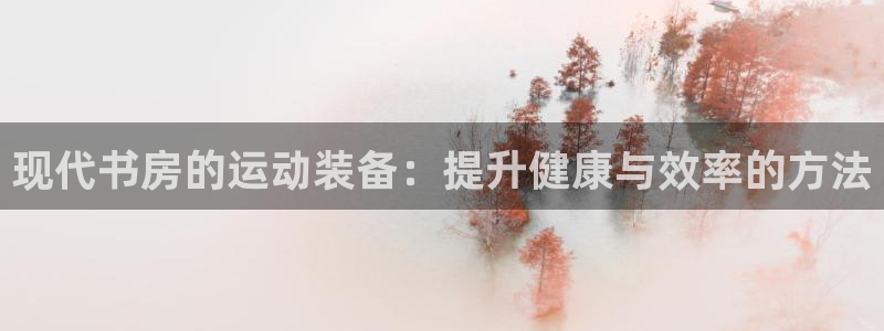 球王会体育官网下载招商电话地址：现代书房的运动装备：提升健康